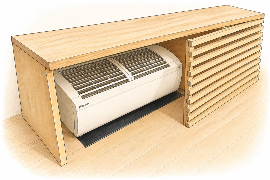 床下エアコンとはどんなものか？メリットデメリットについて解説