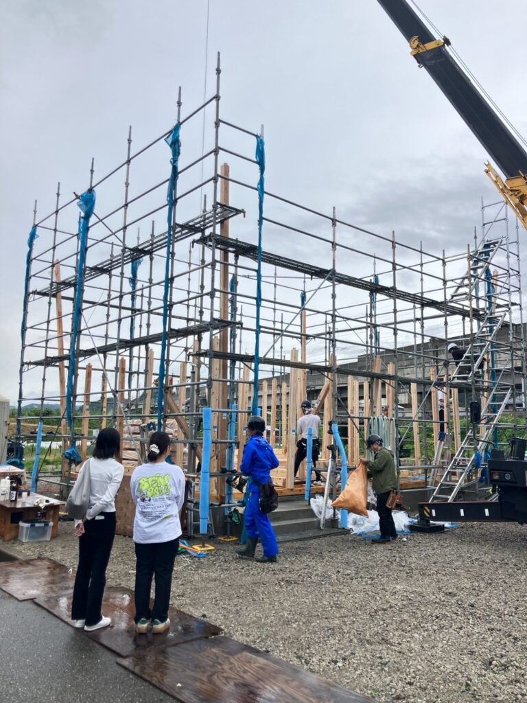 金沢市森本で上棟を迎えました！ご夫婦2人で暮らす「79AⅤ」の住まい